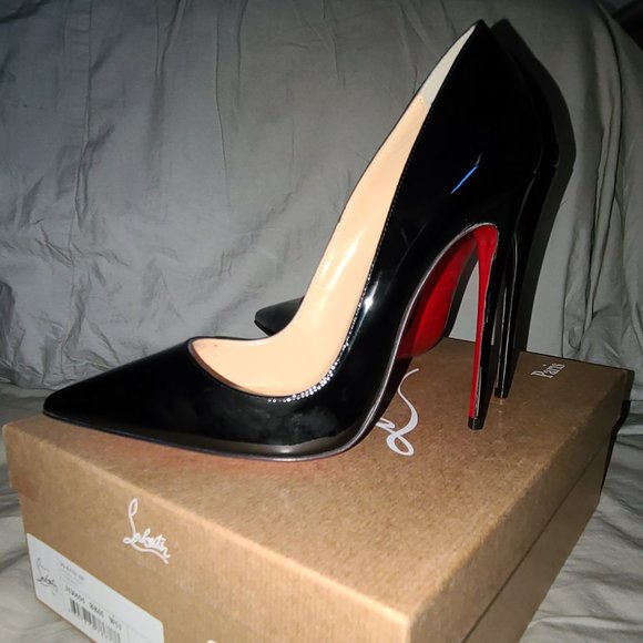 Christian Louboutin so Kate 120 patent pump 37.5 - Picture 1 of 6